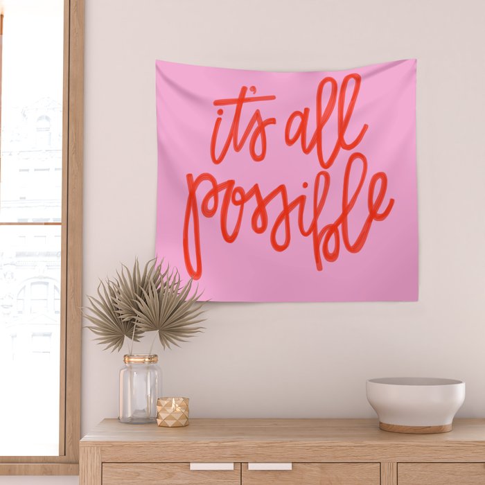 It's all possible Wall Tapestry Gallery Image 2