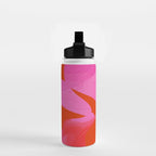 abstract pink orange minimal - imagine 3 Water Bottle Gallery Image 2