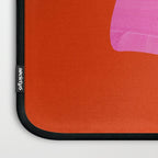 abstract pink orange minimal - imagine 3 Laptop Sleeve Gallery Image 3