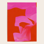 abstract pink orange minimal - imagine 3 Poster Gallery Image 4