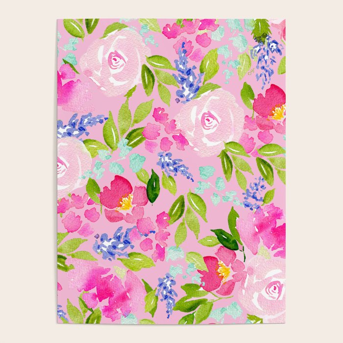 English Cottage Garden Poster Gallery Image 4