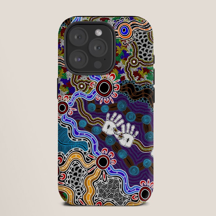 Authentic Aboriginal Art - Discovering Your Dreams iPhone Case Gallery Image 11