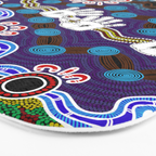 Authentic Aboriginal Art - Discovering Your Dreams Bath Mat Gallery Image 3