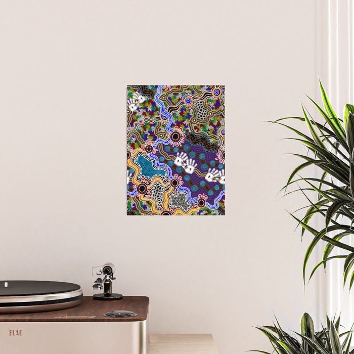 Authentic Aboriginal Art - Discovering Your Dreams Poster Gallery Image 2