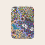 Authentic Aboriginal Art - Discovering Your Dreams Bath Mat Gallery Image 1
