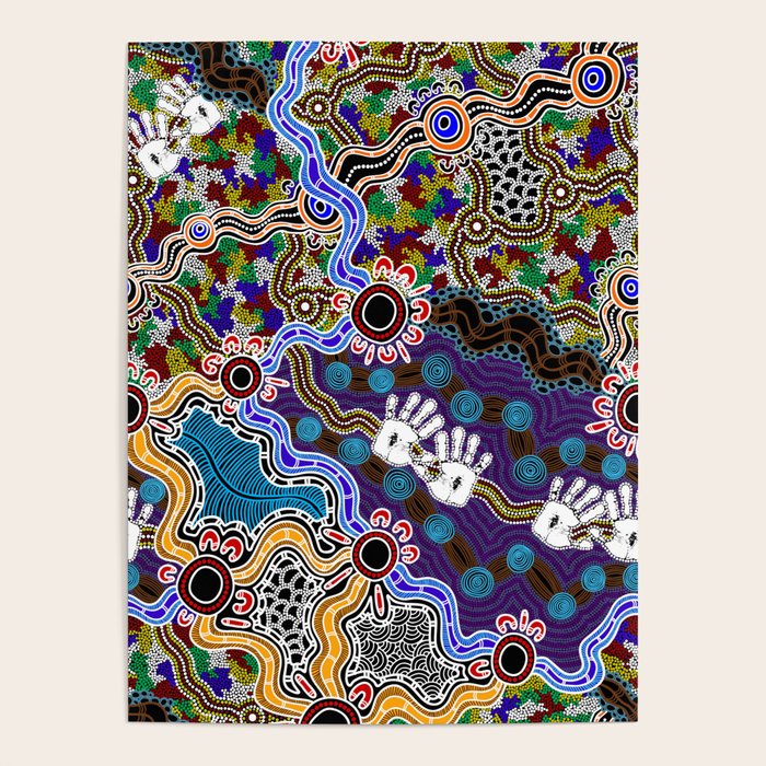 Authentic Aboriginal Art - Discovering Your Dreams Poster Gallery Image 4