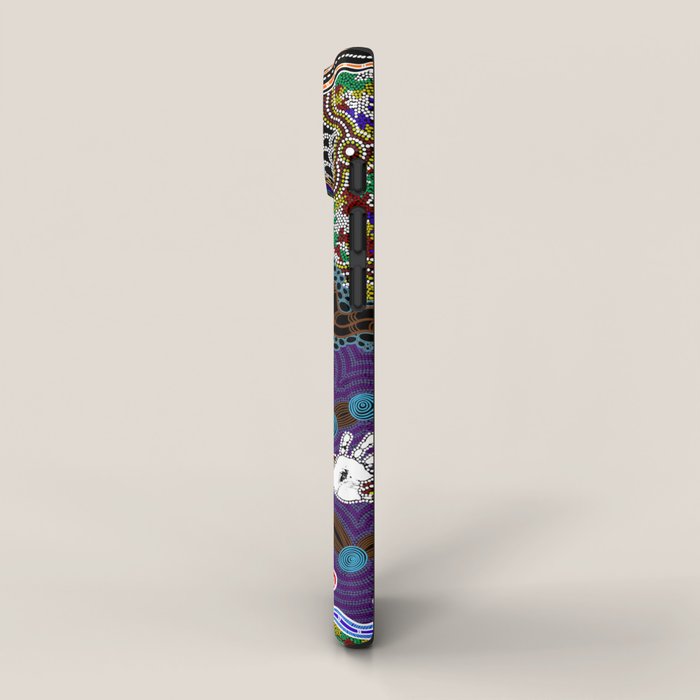 Authentic Aboriginal Art - Discovering Your Dreams iPhone Case Gallery Image 2