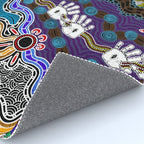 Authentic Aboriginal Art - Discovering Your Dreams Rug Gallery Image 4
