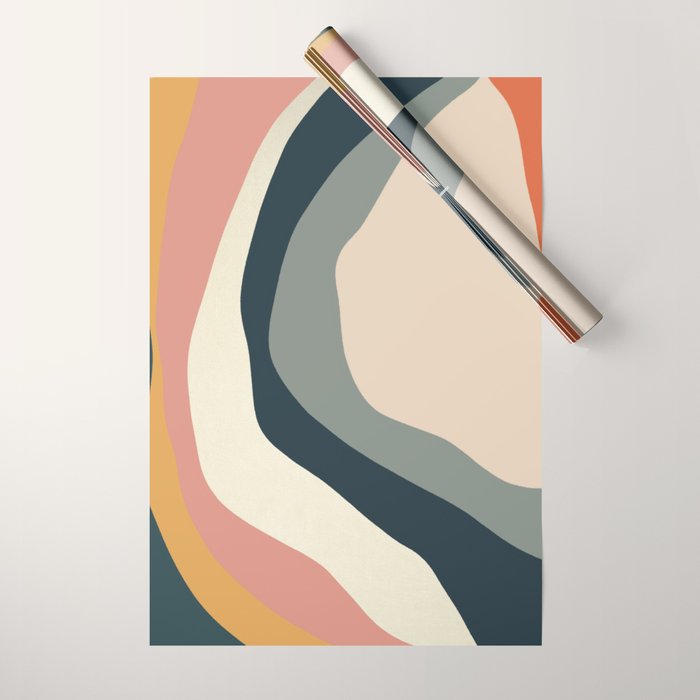 Plentiful - Modern Art Print Wrapping Paper Gallery Image 1