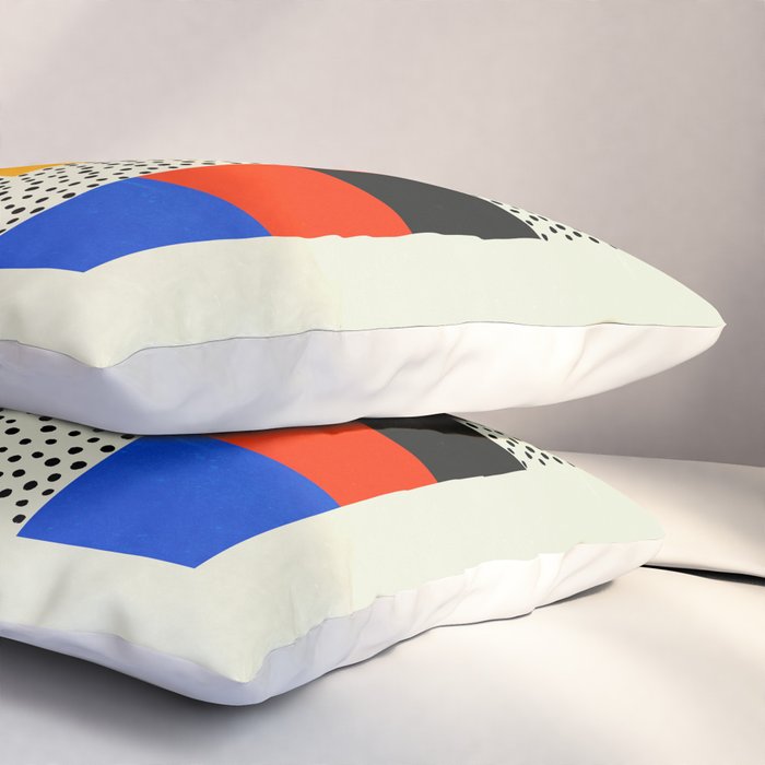 BAUHAUS 01: Exhibition 1923 | Mid Century Series  Pillow Sham Gallery Image 3
