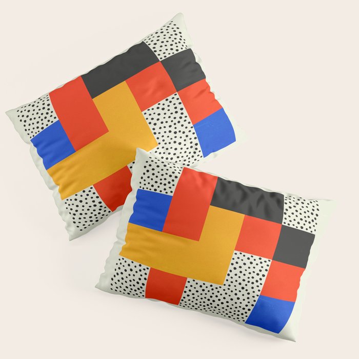 BAUHAUS 01: Exhibition 1923 | Mid Century Series  Pillow Sham Gallery Image 3