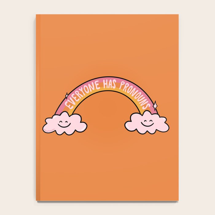 Everyone has Pronouns Notebook Gallery Image 4