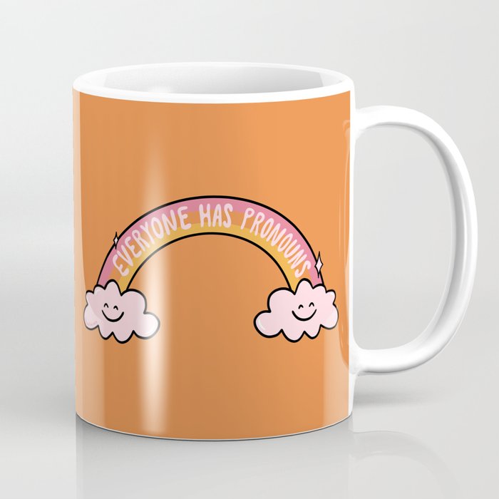 Everyone has Pronouns Coffee Mug Gallery Image 1