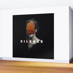 Silence Wall Mural Gallery Image 2