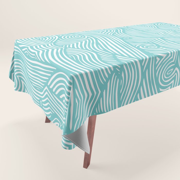Waves Tablecloth Gallery Image 1