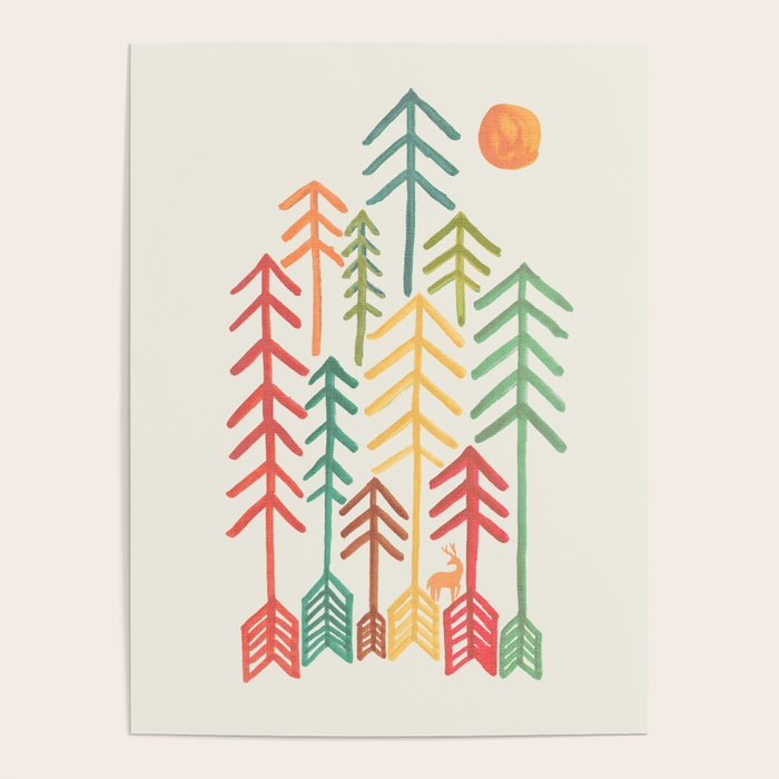 Arrow forest Poster Gallery Image 1