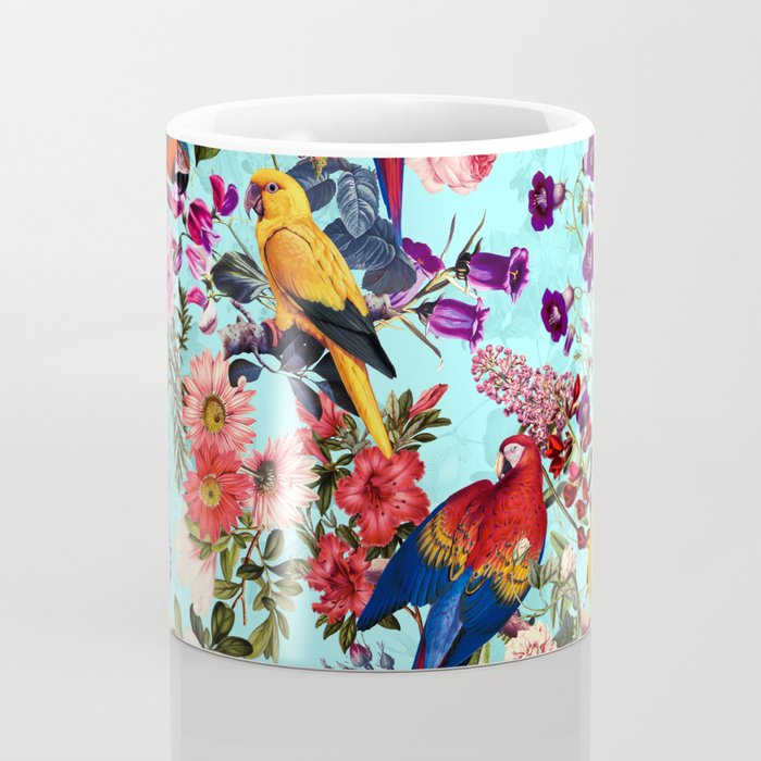 Floral and Birds XI Coffee Mug Gallery Image 4