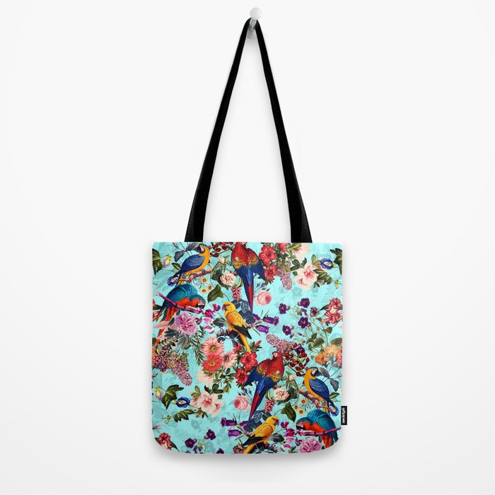 Floral and Birds XI Tote Bag Gallery Image 2