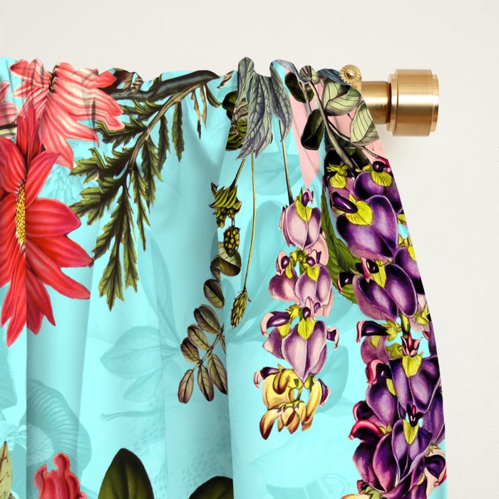 Floral and Birds XI Window Curtain Gallery Image 2