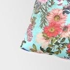 Floral and Birds XI Pillow Sham Gallery Image 4