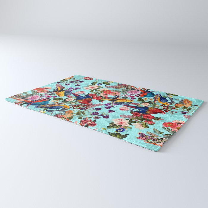 Floral and Birds XI Rug Gallery Image 3