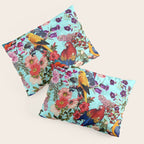Floral and Birds XI Pillow Sham Gallery Image 3
