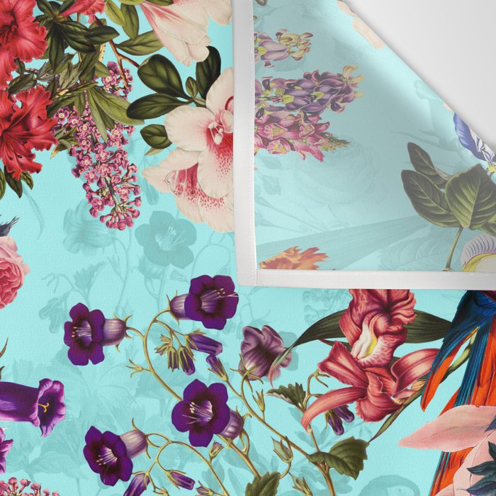 Floral and Birds XI Wall Tapestry Gallery Image 3