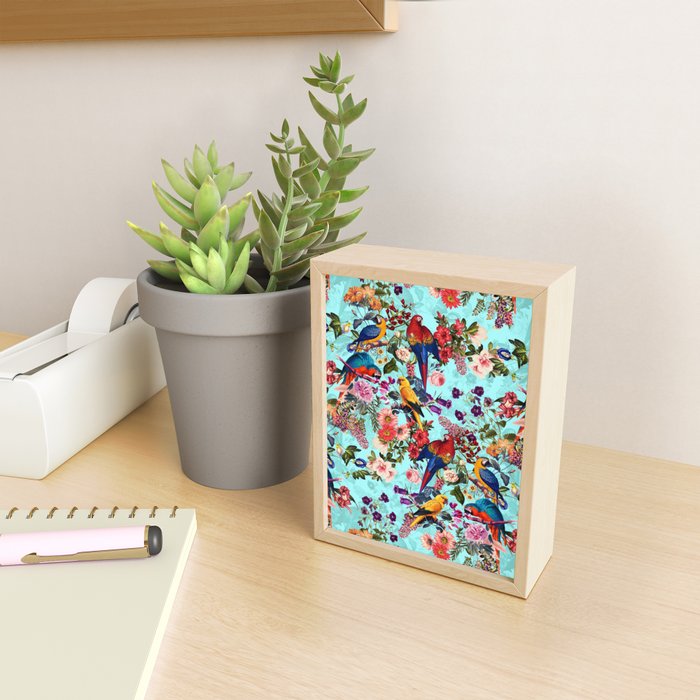 Floral and Birds XI Mini Art Print Gallery Image 2
