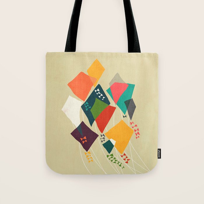 Whimsical kites Tote Bag Gallery Image 1