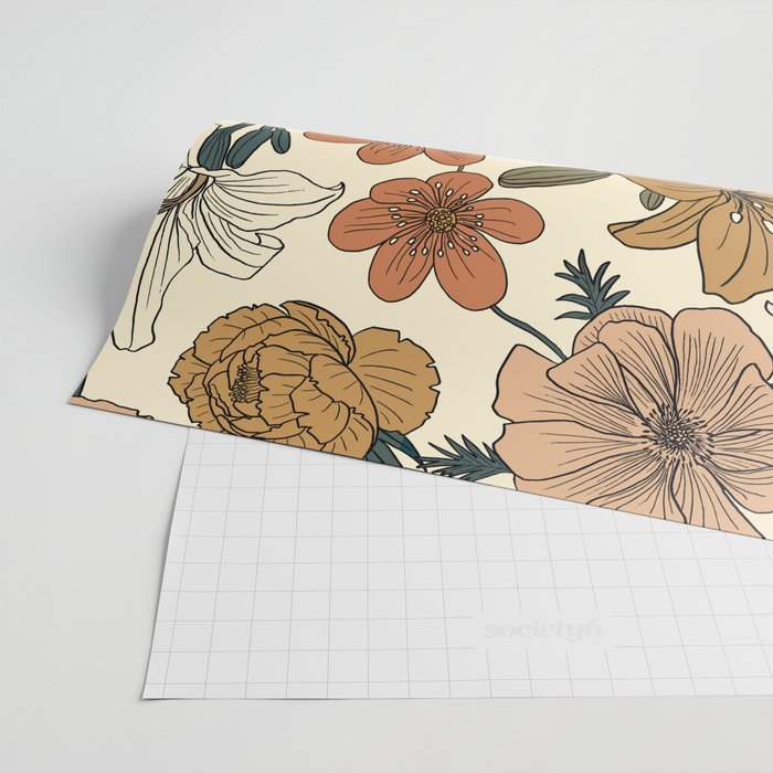Spring Floral Mood Wrapping Paper Gallery Image 2