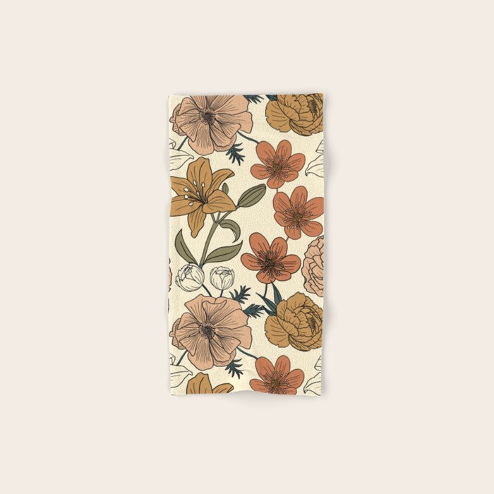 Spring Floral Mood Bath Towel Gallery Image 1
