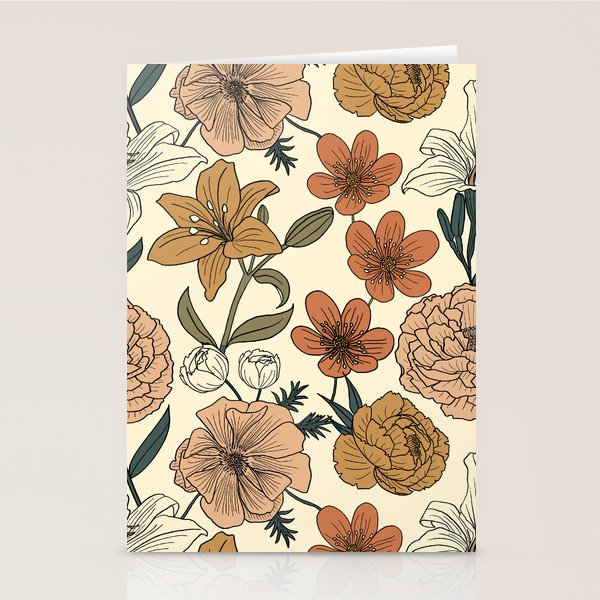 Spring Floral Mood Stationery Card Gallery Image 1