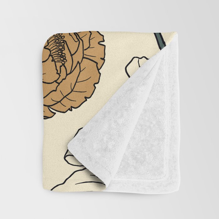 Spring Floral Mood Throw Blanket Gallery Image 3