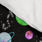 Dinosaur Astronauts In Outer Space Comforter Gallery Image 4
