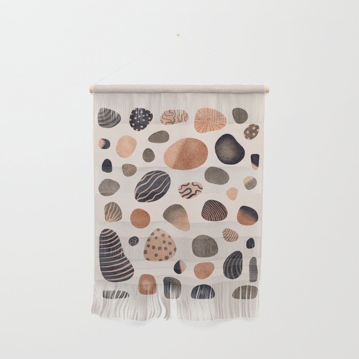 Watercolor Pebbles Wall Hanging Gallery Image 1
