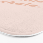 inhale exhale âÂ blush Bath Mat Gallery Image 3