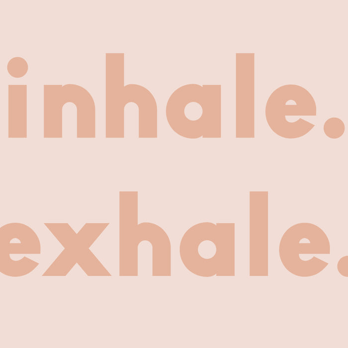 inhale exhale âÂ blush Coffee Mug Gallery Image 2