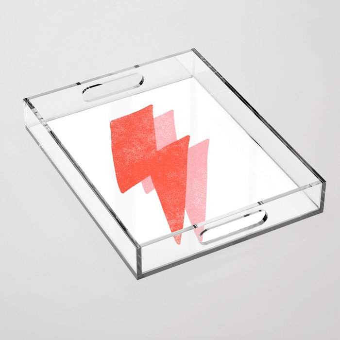 Thunder Distressed Acrylic Tray Gallery Image 1