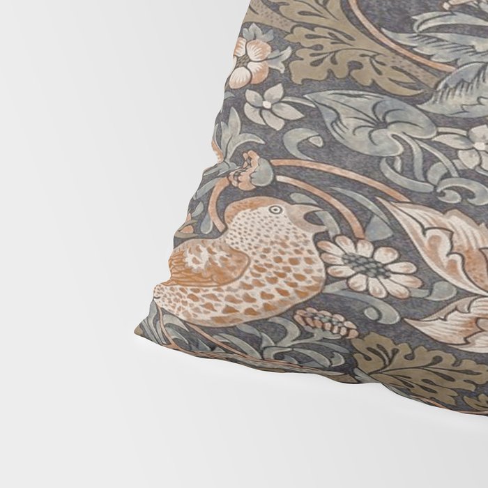 Strawberry thief, William Morris  Pillow Sham Gallery Image 4