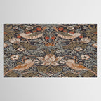 Strawberry thief, William Morris  Tablecloth Gallery Image 2