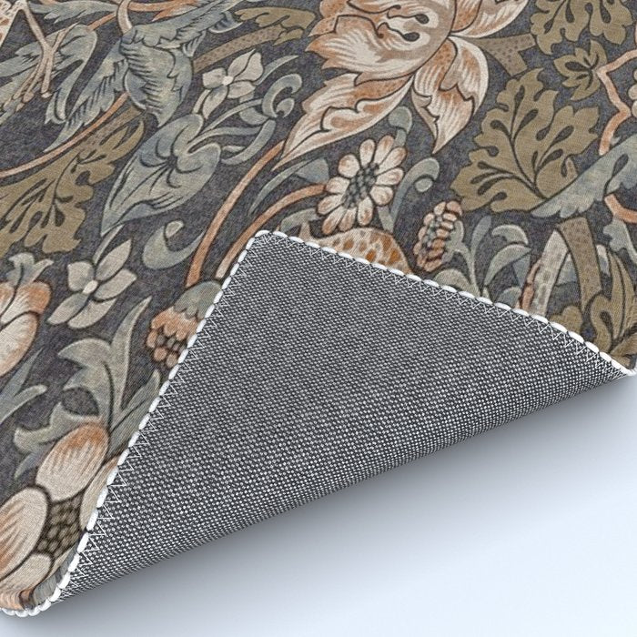 Strawberry thief, William Morris  Rug Gallery Image 4