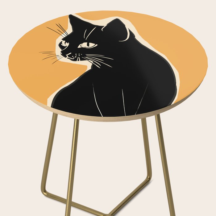 Minimalist Black Cat 3 Side Table Gallery Image 2