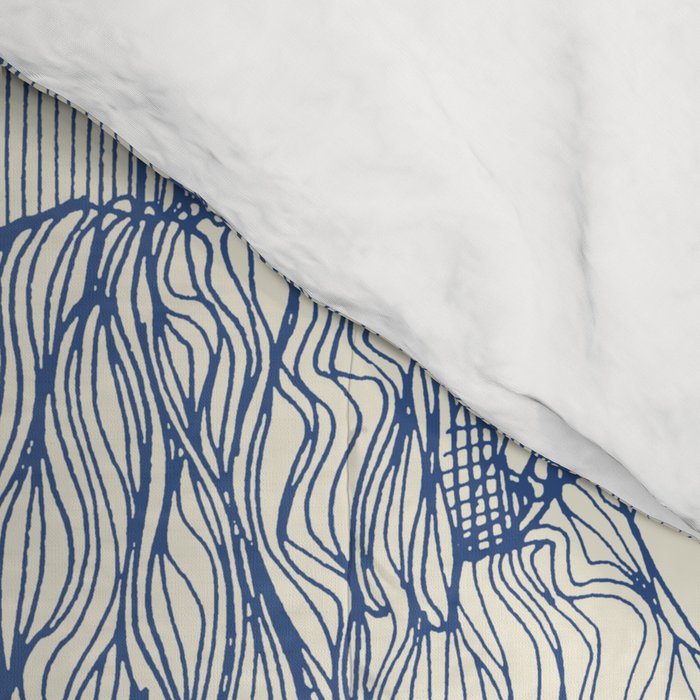 just cattle classic blue pearl Comforter Gallery Image 4