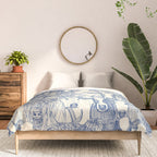 just cattle classic blue pearl Comforter Gallery Image 3