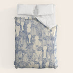 just cattle classic blue pearl Comforter Gallery Image 6
