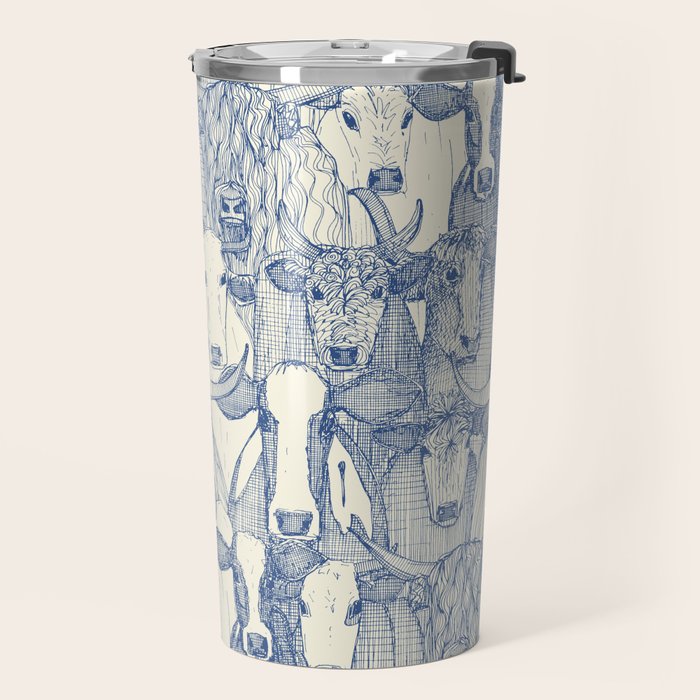 just cattle classic blue pearl Travel Mug Gallery Image 2