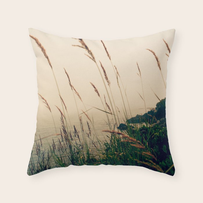 Maine Morning Throw Pillow Gallery Image 1