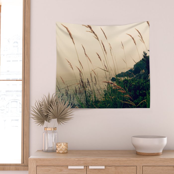 Maine Morning Wall Tapestry Gallery Image 2