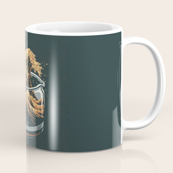 The Great Wave of Coffee Coffee Mug Gallery Image 1