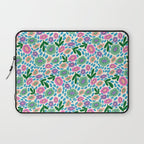 Colorful Cute Floral Laptop Sleeve Gallery Image 1